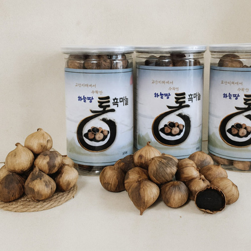6개월 저온숙성 통흑마늘 3통 1박스